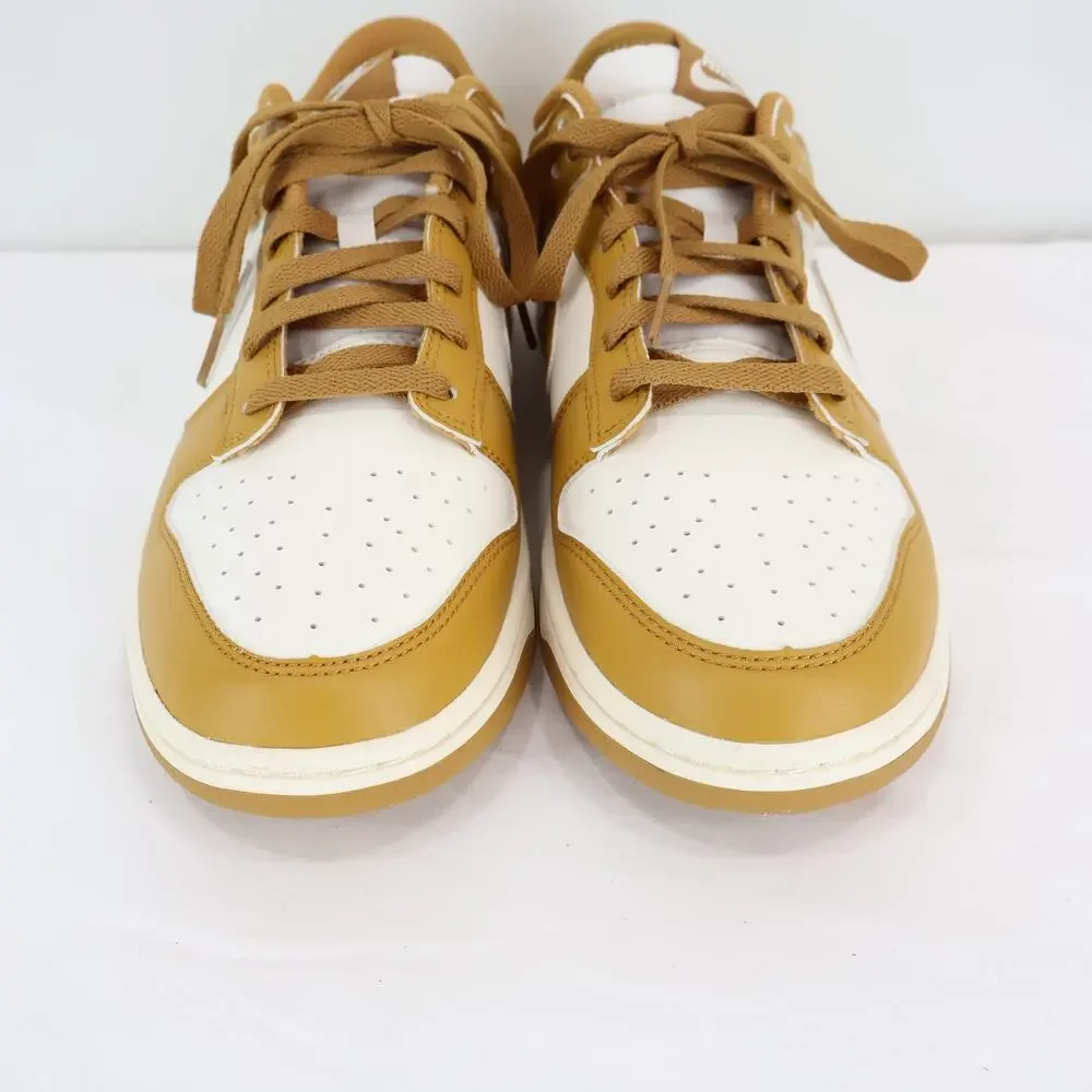 Nike Men's Dunk Low Retro Sneaker Shoe Pale Ivory Wheat Size US 10